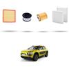 HOFFCAR Kit tagliando 3 filtri compatibile con Citroen C4 Cactus 1.5 BlueHDi 88kw 2018