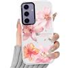 Yoedge Trasparente Cover per Samsung Galaxy A56, Aesthetic Bunt Fiori Estivi Motivo Disegni per Donne Ragazze, Silicone Custodia Telaio Flessibile PC Case per Samsung A56 6,7 6,7,Gigli Summer