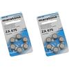 Renata Batterie per apparecchi acustici Renata Maratone Zinc Air ZA 675, confezione da 6