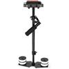 FLYCAM Stabilizzatore per fotocamera portatile 5000 con piastra a sgancio | Palo centrale telescopico da 55-73 cm con giunto cardanico a sfere a 3 assi e regolazioni della piattaforma X/Y