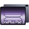 OnePlus Pad 3 Tablet 12+256 GB, processore Snapdragon 8 Elite, schermo 13,2 3,4K 144 Hz, Batteria 1240 mAh, Ricarica Rapida 80 W, Multitasking senza Sforzo con AI, Blu Tempesta