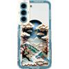 Casevita Custodia compatibile con Samsung Galaxy A70, in TPU morbido, motivo luna, nuvola, fiore, paesaggio, estetico, resistente alle cadute, compatibile con Samsung Galaxy A70 per uomo e donna