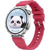 GIOPUEY Cinturini Compatibile con Huawei Watch GT 6 41mm/GT5/GT4/GT5 PRO 42mm, Morbido Silicone Cinturino [Resistente all'Usura] [Traspirante] - Red