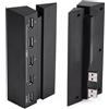 Cuifati Hub USB per,Hub USB ad Alta velocità a 5 Porte 2.0 e 3.0 Adattatore per Controller hub di espansione,HUB a 5 Porte per Espansione del Controller per Caricabatterie ad Alta