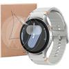 MEMELOKA Pellicola per Samsung Galaxy Watch 7 44mm, 3 Pezzi HD Antigraffio Pellicola Protettiva TPU Flessibile, Sensibile al Tatto e Senza Bolle con Cornice di Allineamento