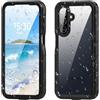 Lunivop Custodia per Samsung Galaxy A27 5G, impermeabile e antipolvere | [IP68 sott'acqua] Impermeabile e antipolvere, materiali PC + TPU 360°, per esterni, resistente agli urti