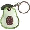 Dingfeiyu Pelle Cover Compreso Portachiavi per Apple Airtag, GPS Localizzatore Custodia per Bambini, Anziani, Animali Domestici, Zaino, Bicicletta, Valigia