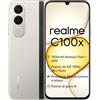 realme Smartphone C100X 4G, 4 GB + 256 GB, batteria in titanio da 7500 mAh, ricarica rapida da 45 W, ricarica posteriore da 6 W, display LCD da 6,8 pollici 120 Hz, MIL-STD 810H, resistente agli urti