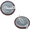PIRABADI Batteria ACCU Batteria VL2020 3V Ricaricabile Compatibile Sostituzione TELECOMANDO CHIAVE Chiave Cooper Pin Terminali Orientati A 180° (1991)