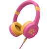Energy Sistem LOL&Roll Pop Kids Headphones Cuffie per Bambini (Music Share, cavo audio rimovibile, volume massimo di 85 dBs, microfono) - Rosa