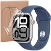 MEMELOKA Pellicola per Apple Watch Series 11/Series 10 46mm, 3 Pezzi HD Antigraffio Pellicola Protettiva TPU Flessibile, Sensibile al Tatto e Senza Bolle con Cornice di Allineamento