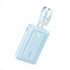 Anker Zolo Power Bank Aggiornamento 2025 20000mAh(Blu) | Ricarica Rapida da 45W, 2 Cavi USB C, per iPhone Serie 17/16, Galaxy, MacBook e Altri