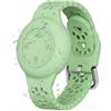 Sichy Braccialetto Airtag per Bambini, Portalettere Impermeabile, Silicone Morbido Regolabile a Copertura Totale, Portalampada Leggero GPS Compatibile con Apple Airtag Band