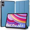 Hianjoo Custodia Compatibile per Xiaomi Redmi Pad Pro/Poco Pad 12.1'', Ultra Sottile Smart Cover in Pelle Compatibile con Xiaomi Redmi Pad Pro/Poco Pad 12.1 Pollici -Blu chiaro