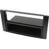 Audioproject A119 - Mascherina-1-DIN universale per autoradio compatibile con:FORD C-Max Focus Fiesta Fusion S-Max C-Max Kuga nero