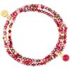 Lizas Bracciale e collana allo stesso tempo, collana di perle in molti colori