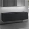 neoro n50 mobile La: 180 cm con 4 scomparti estraibili, BN0424BBM+BN0421BBM+BN0409BM, n50 [Mobili da Bagno > Mobili Lavabo]