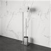 Viverso x match slim piantana per WC, VU4102BN, x match [Accessori Bagno > Set Portascopino]