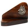 Pastore belga, cane da montagna belga - portacandele in legno a forma di cane, p
