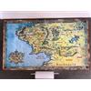 Playmat Lord of the Rings Middle Earth Map MAGIC MTG Tappetino Nuovo New