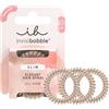 Invisibobble elastici per capelli Bronze Me Pretty Slim x3 - Elastici per capelli a spirale per donne e uomini - Non lasciano i segni - Forte tenuta