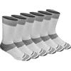 Dickies Men's Multi-pack Dri-tech Moisture Control Crew Socks Calzini casual Uomo (Pacco da 6)