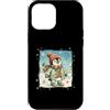 Classic Christmas Vintage Xmas Nostalgic Custodia per iPhone 12 Pro Max Pinguino Polar Winter Wonderland Cappello Sciarpa Guanti Retro