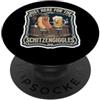 Oktoberfest Just Here For Schitzengiggles Hotdog tazza divertente PopSockets PopGrip Adesivo