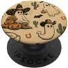 Halloween Ghost Cowboy Grip Holder Halloween Ghost Cowboy PopSockets PopGrip Adesivo