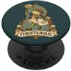 Thrift Store Findin Thriftaholic Frog Vintage Cottagecore Thrifting PopSockets PopGrip Adesivo