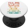 Clever Equation Math Humor Ecco dove ho disegnato la linea Retro Math Algebra Pun PopSockets PopGrip Adesivo