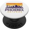 Phoenix Arizona USA Outdoor Vintage Fenice PopSockets PopGrip Adesivo