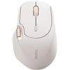 Rapoo MT560 mouse wireless wireless 4000 DPI sensore batteria ricaricabile ecologica ergonomica PC & Mac - beige marrone