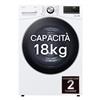 Lg - Asciugatrice Rh18u8avcw 18kg Classe D-bianco