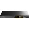 Cudy GS2018PS2 Managed L2 Gigabit Ethernet (10/100/1000) Power over Ethernet (PoE) 1U Black