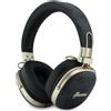 Guess Cuffie on-ear Guess Bluetooth ENC, con logo "4G Script" in metallo, colore nero