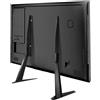 oCreon Supporto standard per televisori a schermo piatto da 27 a 65 pollici - TV - Gambe in metallo - Piano regolabile - Massima compatibilità VESA: 800 x 400 mm