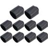Tufgo Protezione Stecca Snooker 2.8cm Morbida Protezione Stecca Snooker | Gomma all'usura, protegge la punta, ideale per trasporto, previene ammaccature, set da 10 pezzi