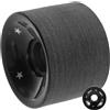VOSAREA Ruote da Skateboard in PU 70x51mm per Longboard e Cruising | Finitura Nera Antiscivolo, Uso su Pista e Parco, Adatte a Principianti e Pattinatori Ricreativi