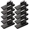 Abaodam 2 Set Clip per Mazza da Golf per Putter, Accessorio Nero in Plastica | Organizzazione Rapida, Accesso Immediato, Uso su Borsa da Appoggio e Cintura, per Principianti e Giocatori