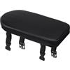 TusaMer Cuscino per sella della bicicletta, 31 x 15 x 4,1 cm, comodo sedile per mountain bike con bottoni automatici, morbido per mountain bike e trail riding posteriore