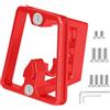 ccuzs Base di montaggio portapacchi anteriore bici Adattatore Borsa Cargo | Blocco di Montaggio Portapacchi Anteriore Bici Per Cicloturismo, Outdoor, Pendolarismo, Campeggio, Trekking, Montagna
