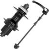 Generic FH-MT401 Mozzo posteriore 32H Center Lock 135mm Micro Spline 12S | Mozzo posteriore for bici MT401 FH, 32 fori, sgancio rapido 135mm, ruota libera Micro Spline 12 velocità, CS M