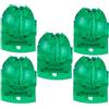 GATHINESS 5 Pezzi Strumento di Allineamento per Marcatura Verde | Plastica Clip di Posizionamento e Fessura, Controllo per Swing e Putt, Uso su Campo o Driving Range