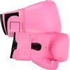 AUTSUPPL Guantoni da Boxe per Allenamento e Sparring, PU | Fodera in Spugna, Chiusura a Strappo Regolabile, Polsino Ampio, Design a Colore Unico Elegante