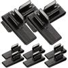 JECOMPRIS 2 Set Morsetto per Putter da Golf, Clip Nero in Plastica per Borse | Accessorio per Bordo Sacca, Accesso Rapido e Presa Sicura, per Principianti e Giocatori, Uso su Carrello