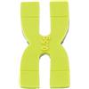 JUMPLAWN Strisce Bilanciamento Racchetta H 0,5G in Silicone Giallo | Regolazione Riposizionabile, per Telaio Badminton e Tennis, Controllo Stabile, Allenamento Sul Campo