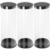 Artibetter 3 Pezzi Scatola Trasparente per Palline da Golf in Plastica PVC | Custodia Portatile, Protezione Dalla Polvere, Esposizione Compatta, per Collezionisti e Negozi