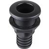 Nsaroche 6 Pezzi Attraverso Scafo Uscita Scarico Barca Raccordo Tubo Drenaggio Coperta Montaggio Pompa Sentina Leakproof Nautica Componente Riparazione Adatto, 4 Pezzi