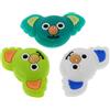 SUPVOX 3 Pezzi Racchetta Tennis Koala in Silicone Leggero | Disegno Simpatico a Tema Koala, Si Inserisce tra Corde, per Lezioni e Partite di Pratica
